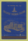 Matchbook Cover - Brooke General Hospital Fort Sam Houston TX military 40 Strike