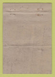 Matchbook Cover - Restaurant Vogue Victoriaville QC WORN 40 Strike