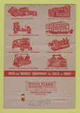 Matchbook Cover - WM Smith Contractors Machinery Birmingham AL 40 Strike