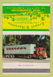 Matchbook Cover - Cranel Herndon Trucking Hampton SC WEAR 40 Strike