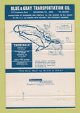 Matchbook Cover - Blue & Gray Trucking Richmond VA 40 Strike