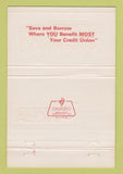 Matchbook Cover - Commerce Industrial Council Credit Union 40 Strike