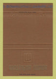 Matchbook Cover - Wellington Manor Amarillo TX WORN STRIKER 40 Strike