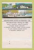 Matchbook Cover - Standard Sand Gravel concrete Wheeling WV 40 Strike
