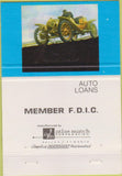 Matchbook Cover - Central Bank of Glendale CA 40 Strike