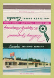 Matchbook Cover - Eureka Welding Supply Detroit MI 40 Strike