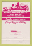 Matchbook Cover - Eureka Welding Supply Detroit MI 40 Strike