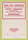 Matchbook Cover - Farmers Hail Insurance Des Moines IA 40 Strike
