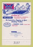 Matchbook Cover - Western Construction Lake Charles LA WEAR 40 Strike