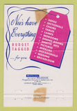 Matchbook Cover Dream House Furniture Washington DC Arlington VA WEAR 40 Strike
