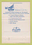 Matchbook Cover - Bal Harbour Motor Inn Wildwood Crest NJ 40 Strike