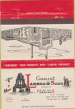 Matchbook Cover - Larson  and  Sons Flat Forging  and  Dies Chicago IL 40 Strike