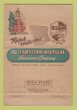 Matchbook Cover - Hartford Mutual Insurance Walter Welch Bel Air MD 40 Strike
