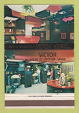 Matchbook Cover - Tower House Victor Hair Salon Brussels Belgium 40 Strike