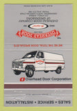 Matchbook Cover - Overhead Door Corporation Greensboro NC 40 Strike