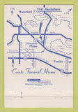 Matchbook Cover - Coats Funeral Home Waterford Township MI 40 Strike