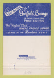 Matchbook Cover - Randora Hotel Detroit MI 40 Strike