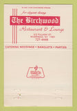 Matchbook Cover - Birchwood Restaurant Riverhead NY 40 Strike