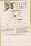 Matchbook Cover - Hyeholde Restaurant Pittsburgh PA 40 Strike