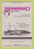Matchbook Cover - Captain Bill's Commodore Inn Bay Shore LI NY 40 Strike