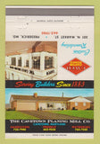 Matchbook Cover - Cavetown Planing Mill Frederick Hagerstown MD 40 Strike