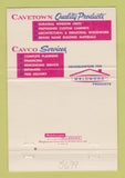 Matchbook Cover - Cavetown Planing Mill Frederick Hagerstown MD 40 Strike