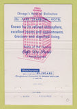 Matchbook Cover - Park Dearborn Hotel Chicago IL 40 Strike