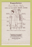 Matchbook Cover Kuppenheimer Men's Clothes Dwight Smith Santa Rosa CA 40 Strike