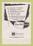 Matchbook Cover - Peoples State Bank Marshall TX WEAR 40 Strike