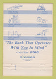 Matchbook Cover - Rockdale State Bank TX 40 Strike