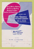 Matchbook Cover - Tower Grove Bank and Trust St Louis MO 40 Strike