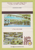 Matchbook Cover - La Jolla Village Inn CA 40 Strike