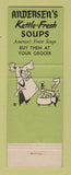 Matchbook Cover - Andersen's Pea Soup Restaurant Buellton CA