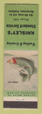 Matchbook Cover - Knisley's Standard oil gas Syracuse IN