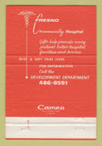 Matchbook Cover - Fresno Community Hospital CA 40 Strike