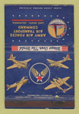 Matchbook Cover - Army Air Forces and Transport Command Long Beach CA 40 Strike