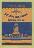Matchbook Cover - Army Air Forces Randolph Field TX postcard 40 Strike