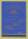 Matchbook Cover - Army Air Forces Flying School Eagle Pass TX WEAR 40 Strike