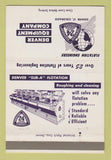 Matchbook Cover - Denver Equipment Colorado Flotation 40 Strike