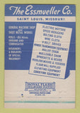Matchbook Cover - Essmueller Engineers Manufactures St Louis MO 40 Strike
