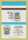 Matchbook Cover - Fuller O'Brien Paints South Bend IN 40 Strike