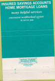 Matchbook Cover - Standard Federal Savings no town 40 Strike