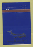 Matchbook Cover - Stevens Beechcraft Airplane Greenville SC Nashville 40 Strike