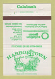 Matchbook Cover - Harbortown Seafood Restaurant Calabash NC 40 Strike