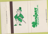 Matchbook Cover - Dunigan Tool  and  Supply Abilene TX 40 Strike