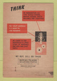 Matchbook Cover - Troy Whitehead Charlotte NC Machinery 40 Strike