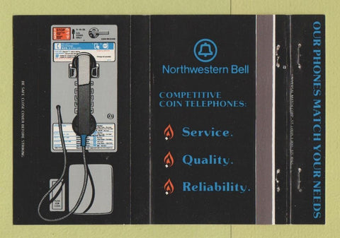 Matchbook Cover - Northwestern Bell Telephone 40 Strike