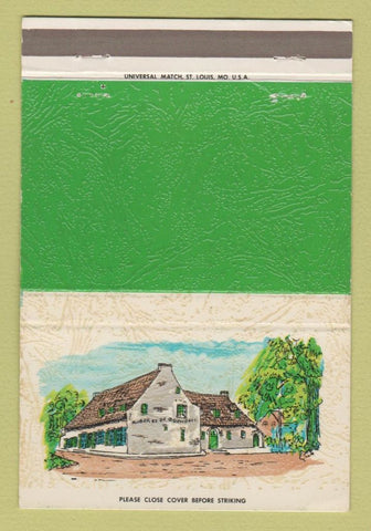 Matchbook Cover - L' Auberge de Boendael Brussels Belgium 40 Strike