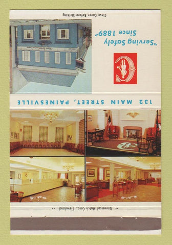 Matchbook Cover - Citizens Savings and Loan Painesville OH 40 Strike