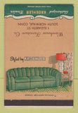 Matchbook Cover - Kroehler Furniture South Norwalk CT 40 Strike